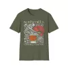 Bushmills Whiskey Salmon T-Shirt | Fish Glass Tumbler Celtic Design