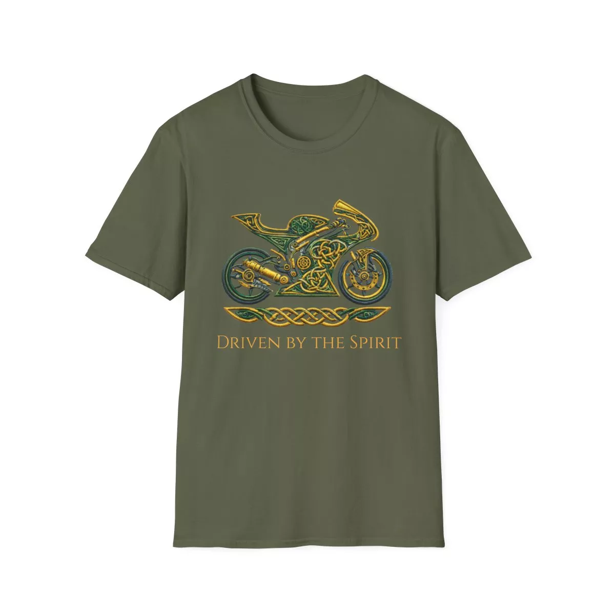 Celtic Motorcycle T-Shirt | Celtic Knot Bike Tee, Irish Motorbike Design