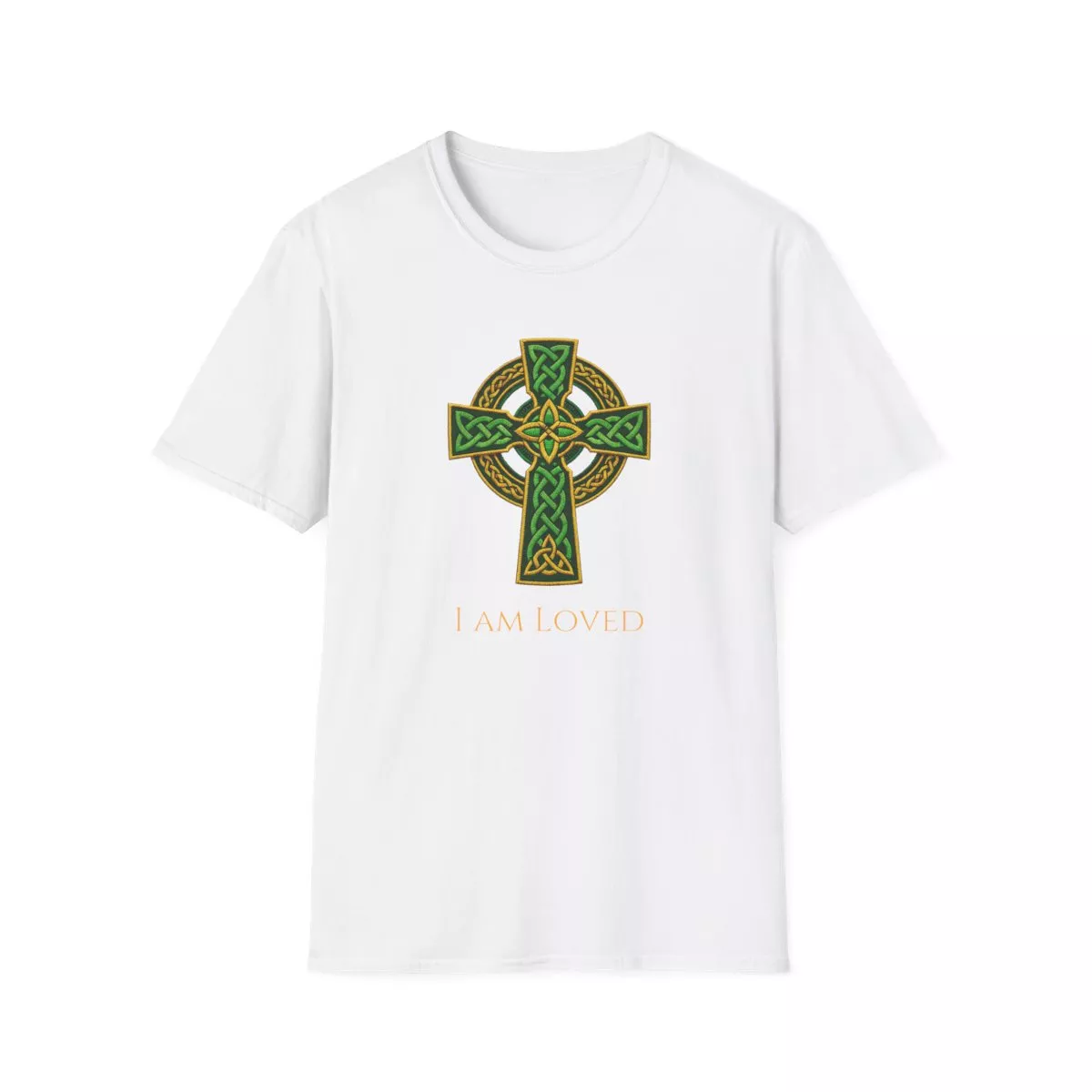 Celtic Cross Knotwork T-Shirt | Irish Celtic Cross Shirt