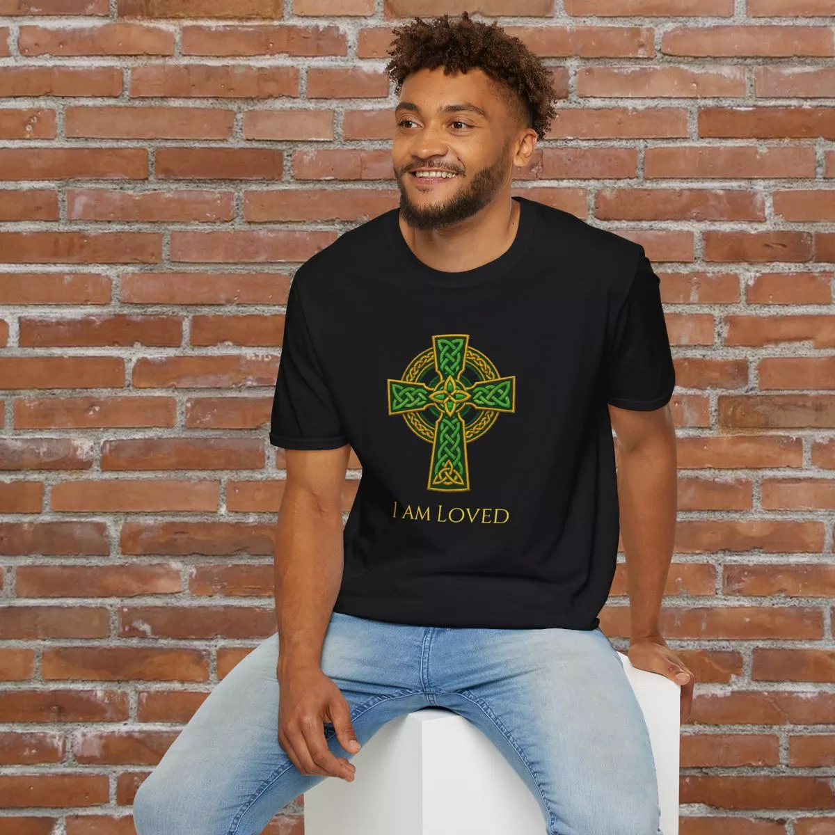 Celtic Cross Knotwork T-Shirt | Irish Celtic Cross Shirt