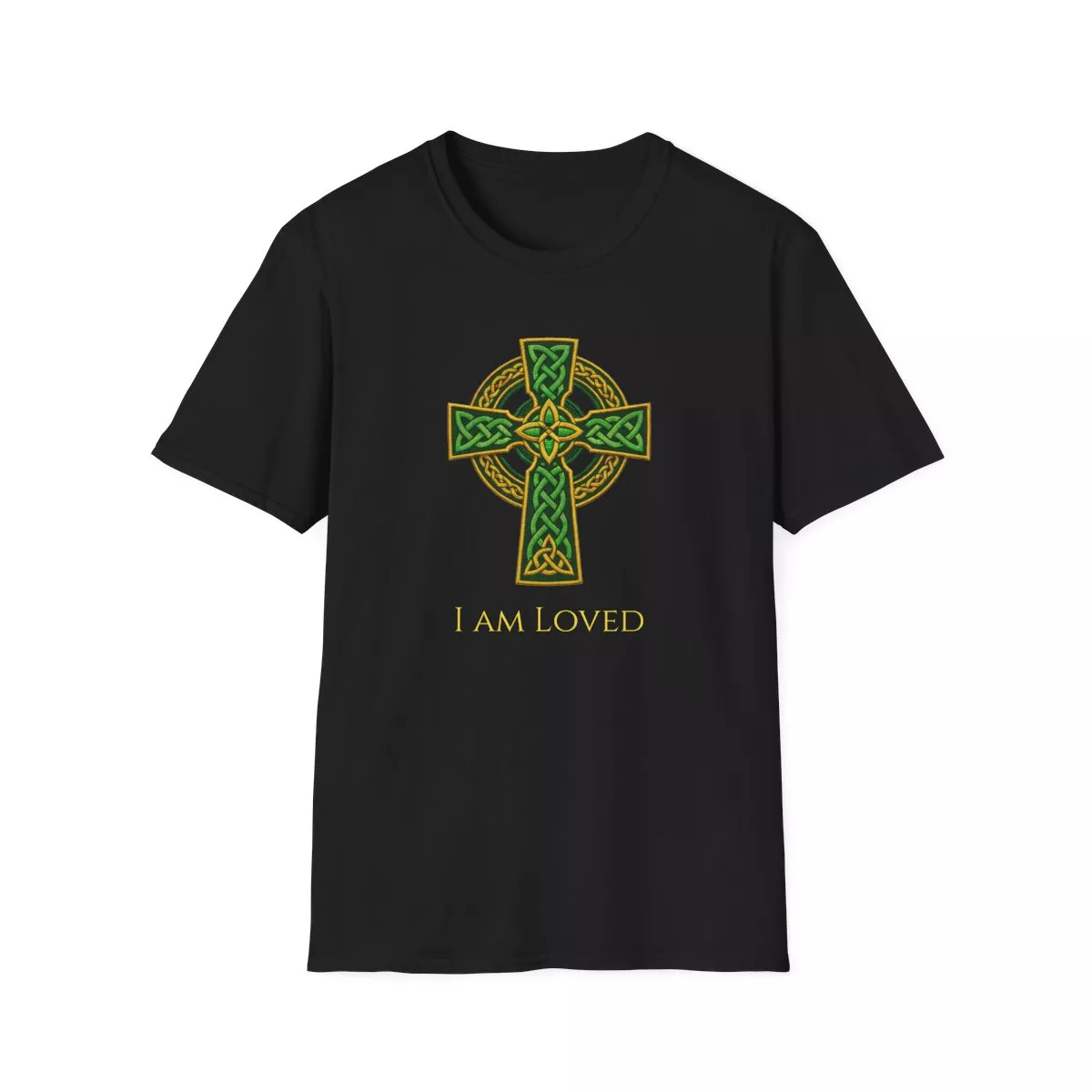 Celtic Cross Knotwork T-Shirt | Irish Celtic Cross Shirt