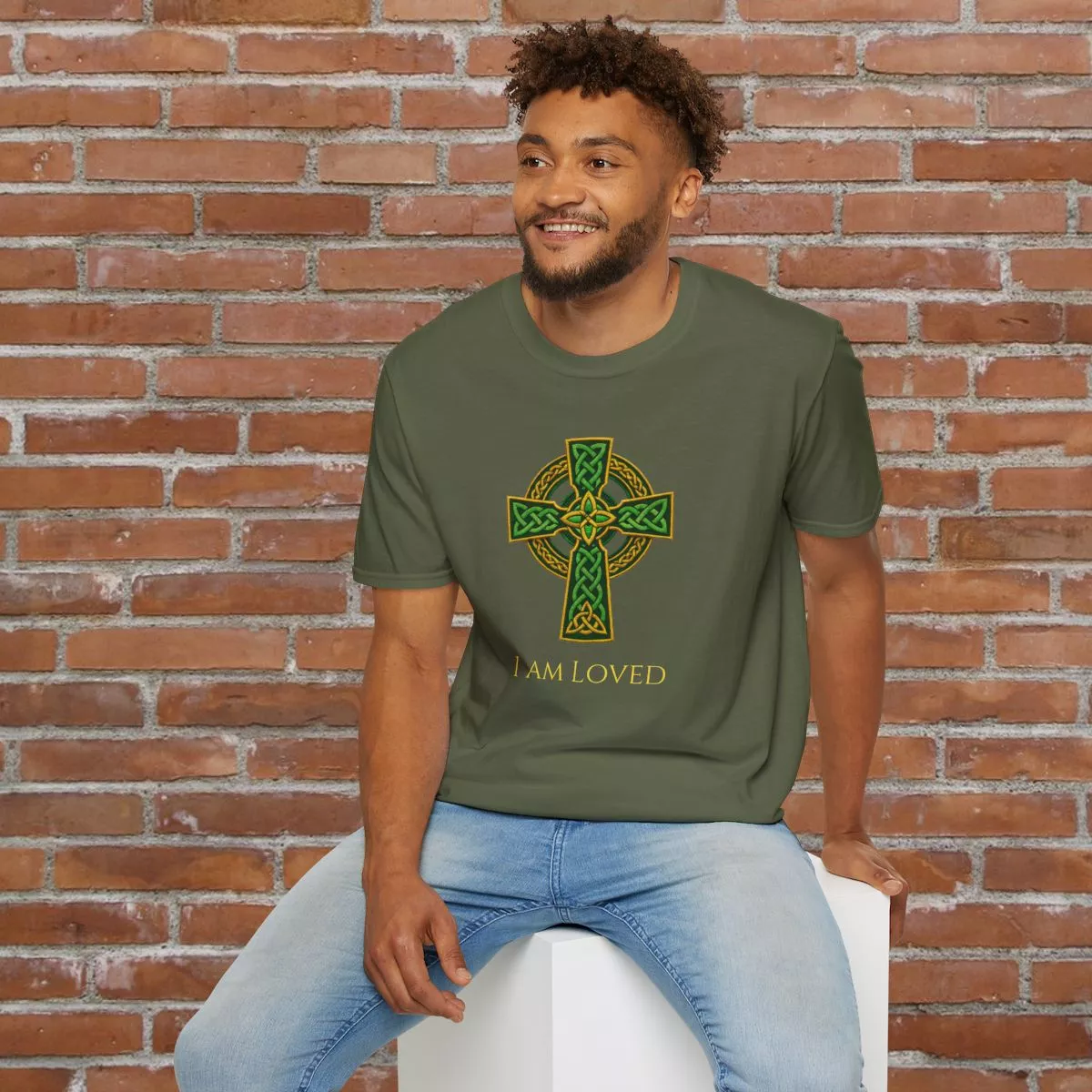 Celtic Cross Knotwork T-Shirt | Irish Celtic Cross Shirt