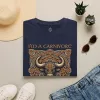 I'm A Carnivore Bull Artwork T-Shirt | Celtic Bull Illustration
