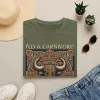 I'm A Carnivore Bull Artwork T-Shirt | Celtic Bull Illustration
