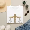 Celtic Scales of Justice T-Shirt | Integrity Matters | Lawyer Legal Tee