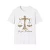 Celtic Scales of Justice T-Shirt | Integrity Matters | Lawyer Legal Tee