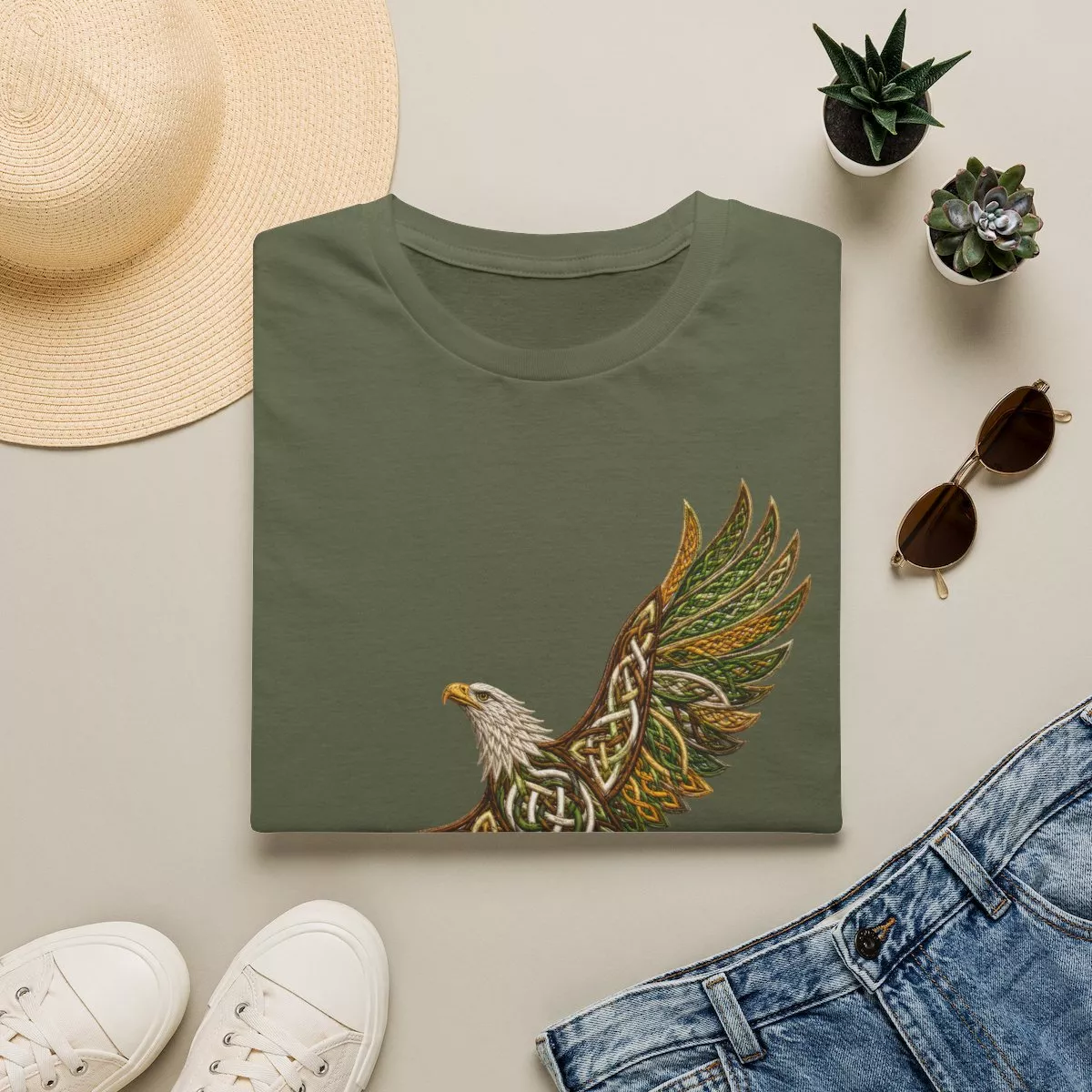 I Am Free Eagle shirt | T-Shirt, Celtic eagle design, Freedom bird tee