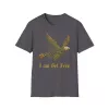 I Am Set Free Eagle T-Shirt | Celtic Tribal Winged Bird Design
