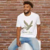 I Am Set Free Eagle T-Shirt | Celtic Tribal Winged Bird Design
