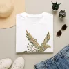 I Am Set Free Eagle T-Shirt | Celtic Tribal Winged Bird Design