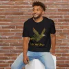 I Am Set Free Eagle T-Shirt | Celtic Tribal Winged Bird Design