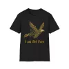 I Am Set Free Eagle T-Shirt | Celtic Tribal Winged Bird Design