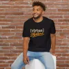 Virtue Matters hand-lettered logo T-Shirt | Inspirational Typography Tee