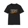 Virtue Matters hand-lettered logo T-Shirt | Inspirational Typography Tee