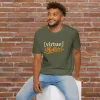 Virtue Matters hand-lettered logo T-Shirt | Inspirational Typography Tee