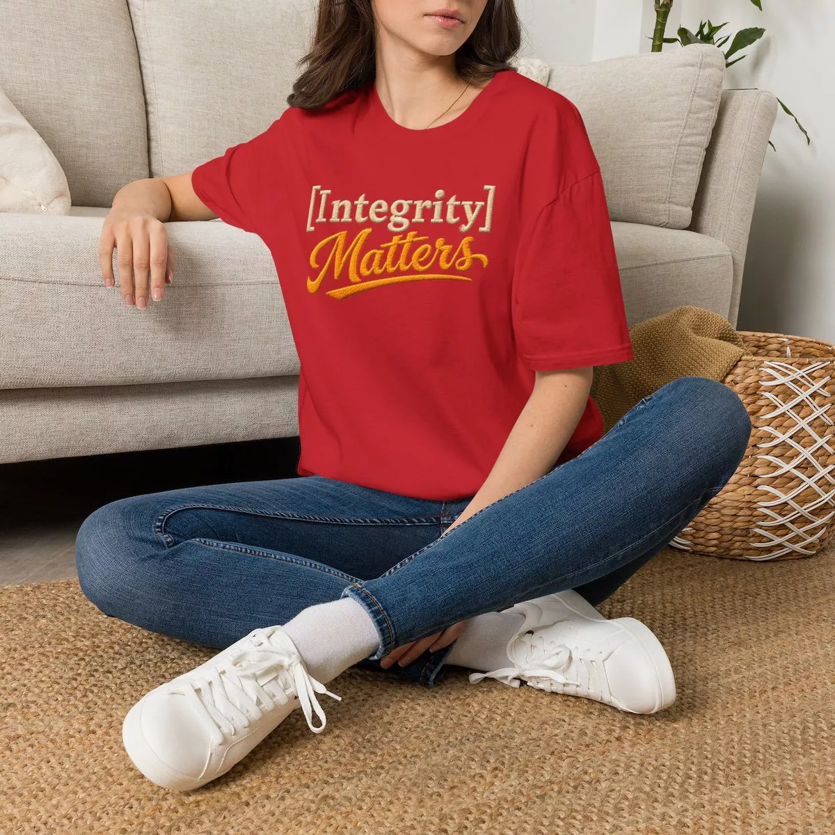 Integrity Matters T-Shirt | Inspirational Typography Tee