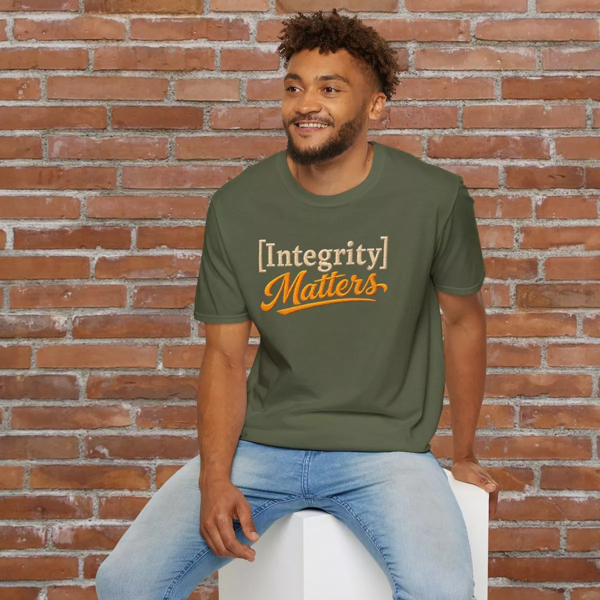 Integrity Matters T-Shirt | Inspirational Typography Tee