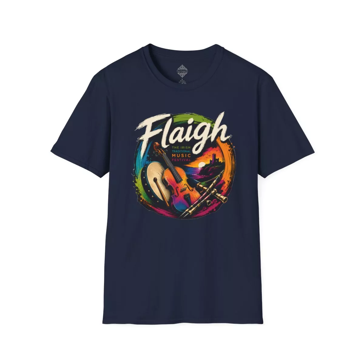 Flaigh Irish Music Graphic Tee | T-Shirt