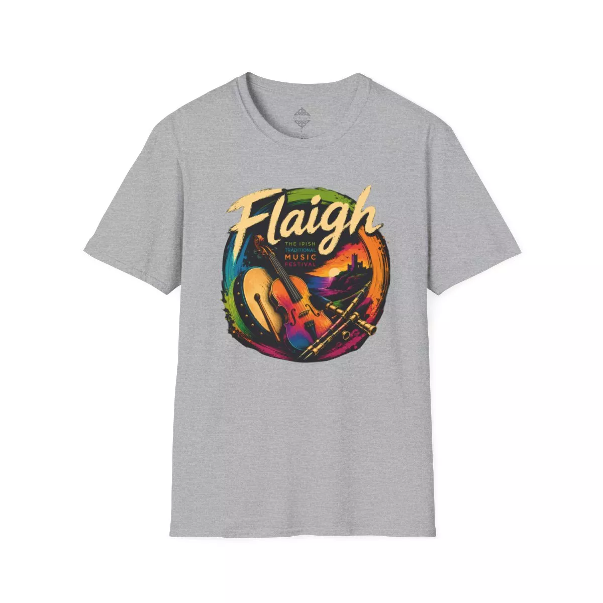 Flaigh Irish Music Graphic Tee | T-Shirt
