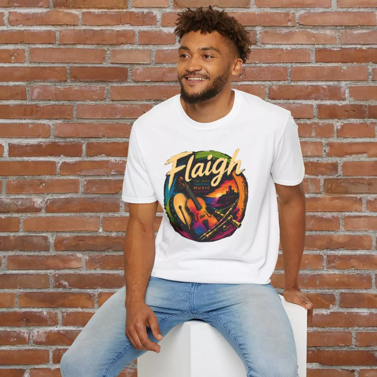 Flaigh Irish Music Graphic Tee | T-Shirt