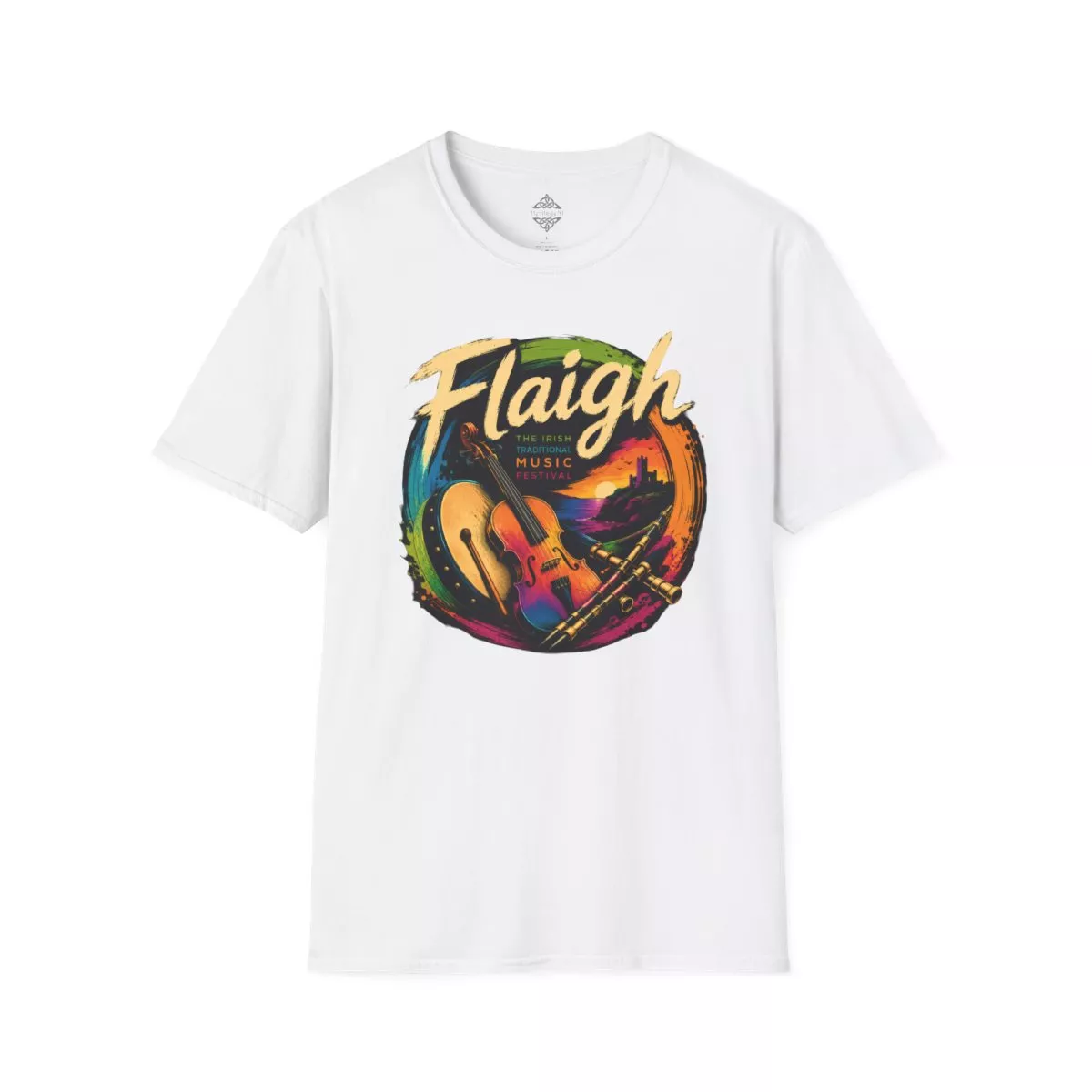 Flaigh Irish Music Graphic Tee | T-Shirt
