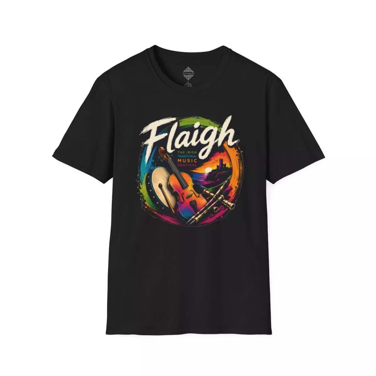 Flaigh Irish Music Graphic Tee | T-Shirt