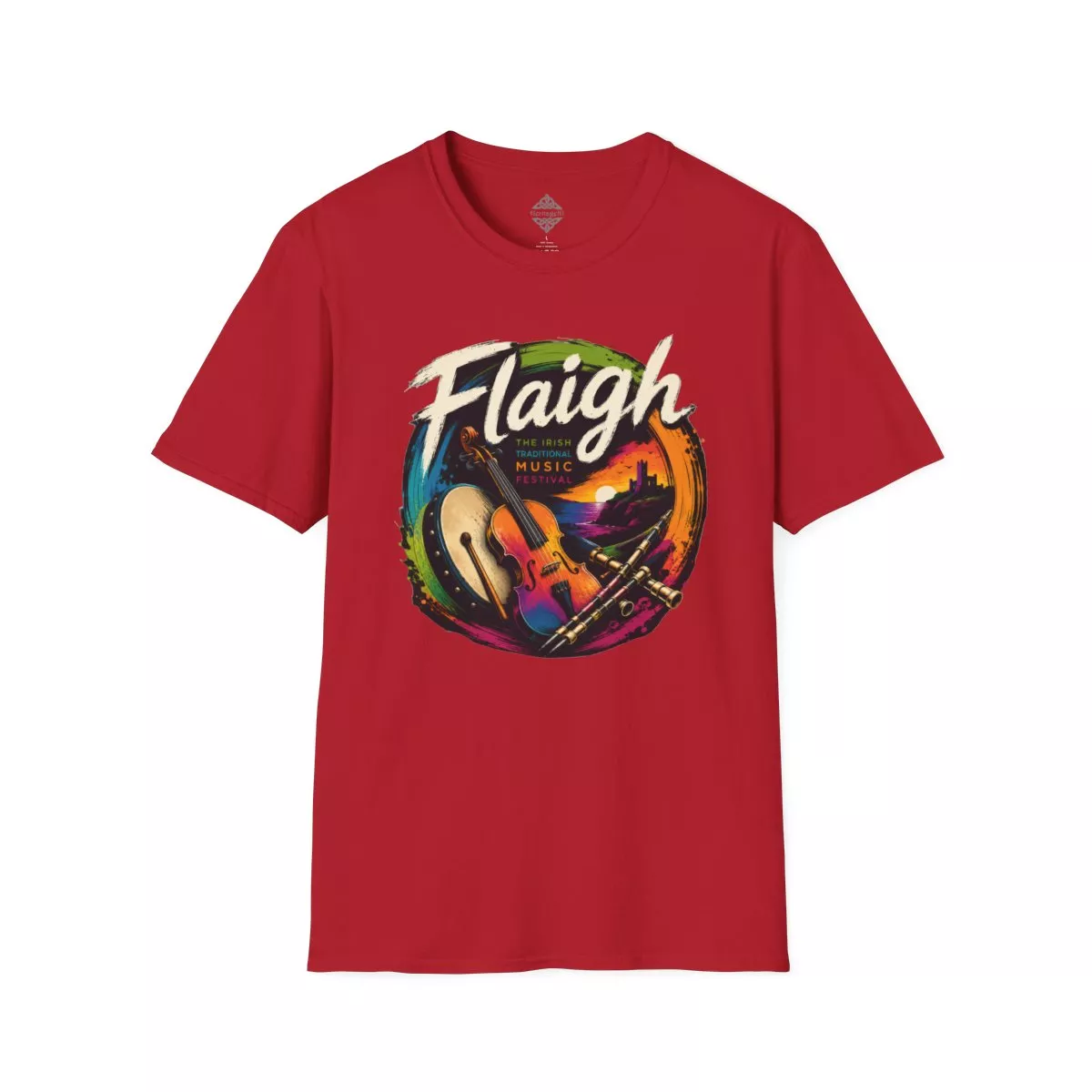 Flaigh Irish Music Graphic Tee | T-Shirt