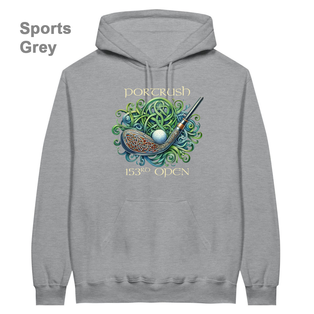 Sports grey Hoodie - Celtic golf design