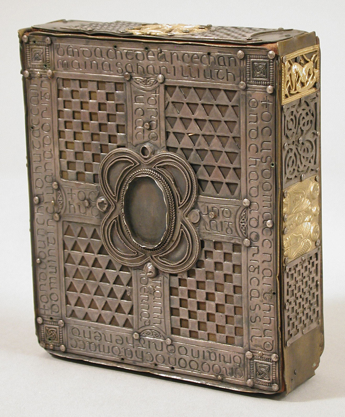 side view of the Stowe Missal