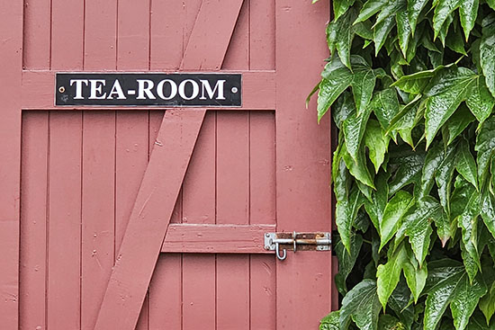 Castleward Tearoom sign