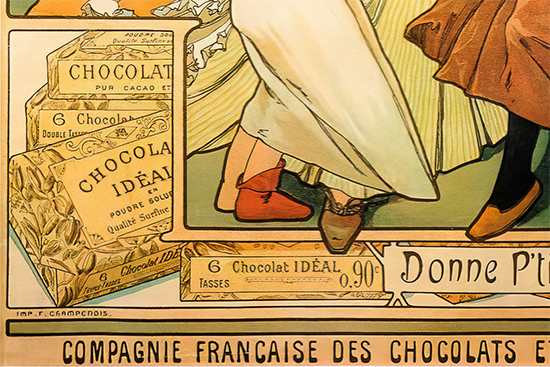Chocolat Ideal detail