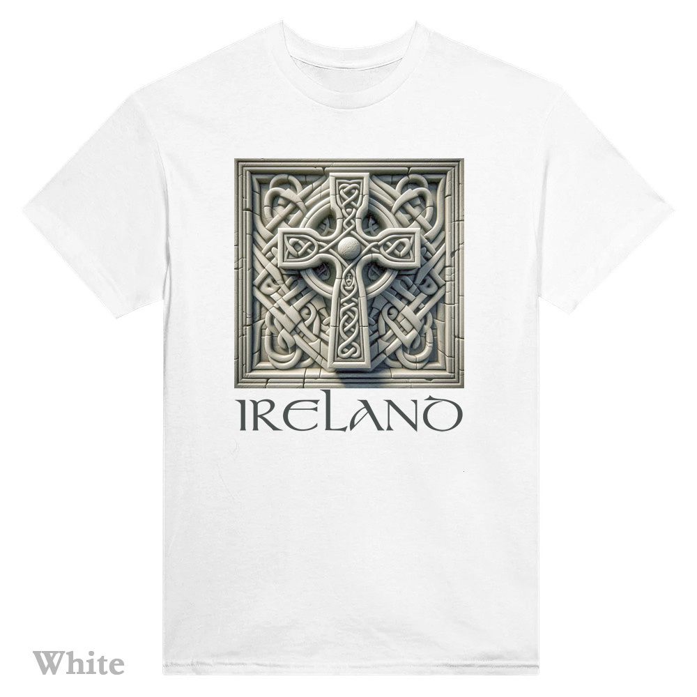 White - Irish Celtic Cross Collection