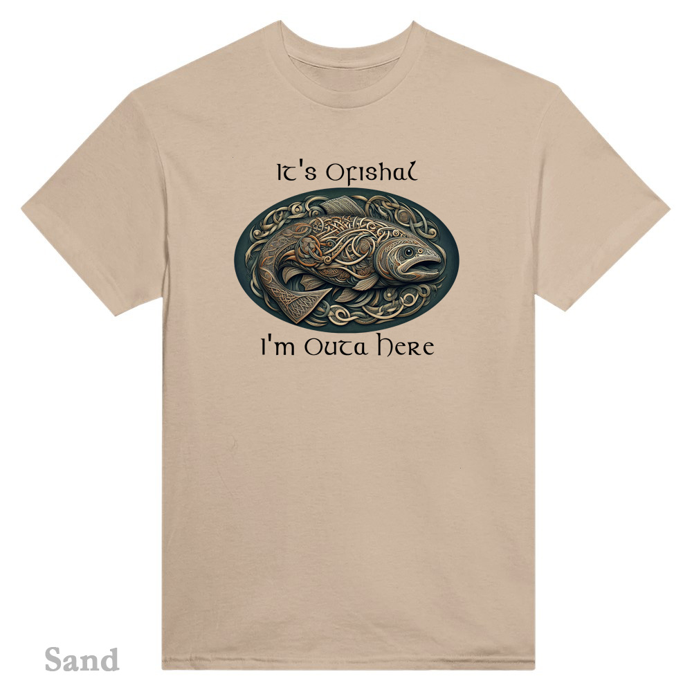 sand T-Shirt - Celtic Salmon