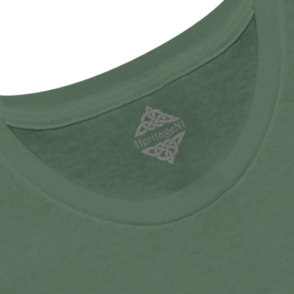 HeritageNI brand label on inside collar