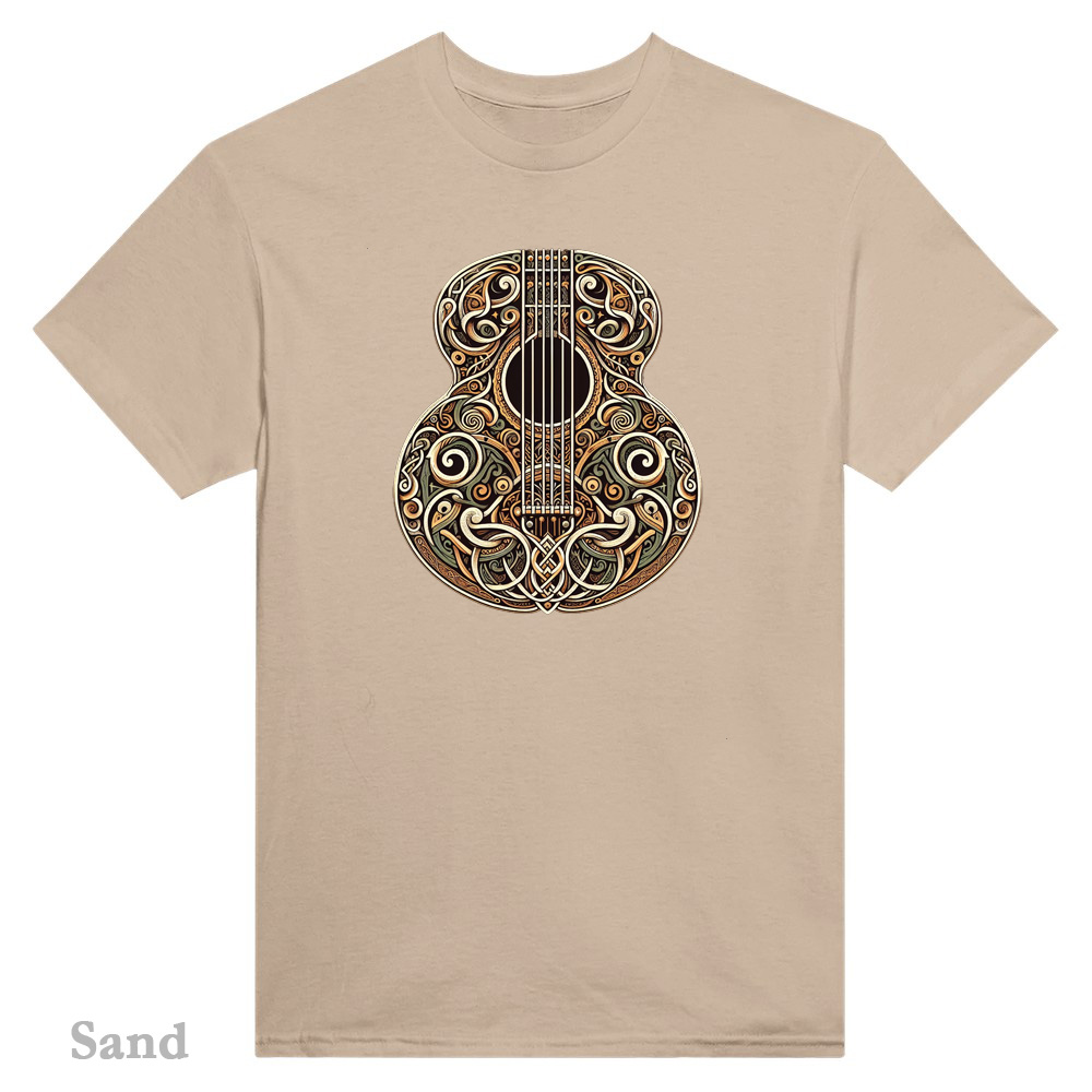 sand T-Shirt - Celtic Guitar design